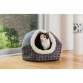 Petpalace Armarkat Cat Bed, Blue Checkered PE2646434